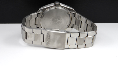 Citizen BM7080-54L Eco Drive Titanium Blue Dial Sapphire Crystal