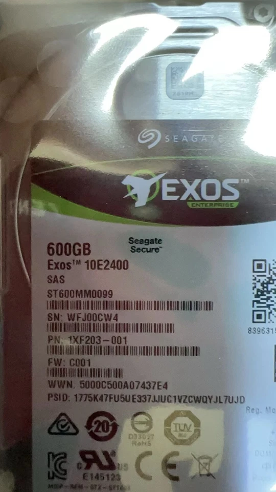 New Seagate ST600MM0099 600GB 10K RPM 12GB/S SAS 2.5" HDD HARD DRIVE - Image 2 of 4