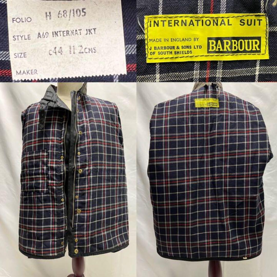 Barbour International Police Issue Suit, New Old Stock, Size C44/L