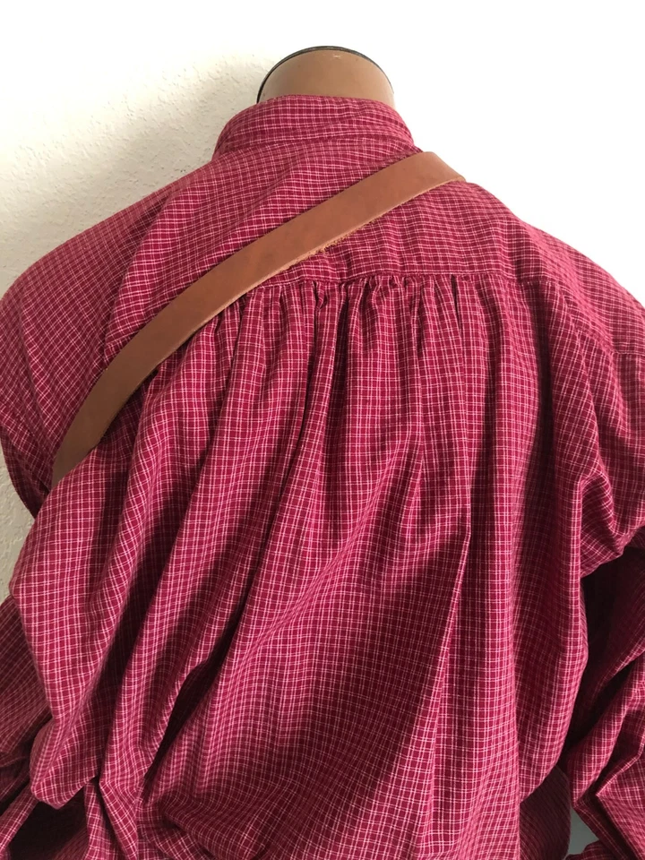 Кожаная плечевая слинговая кобура ПОДХОДИТ для Colt SAA 1873 4,75 дюйма Ruger Wrangler 4,62 дюйма - Изображение 3 из 4