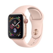 Apple Watch Series 4 40 mm Gold Aluminum Case Cracked Screen 
