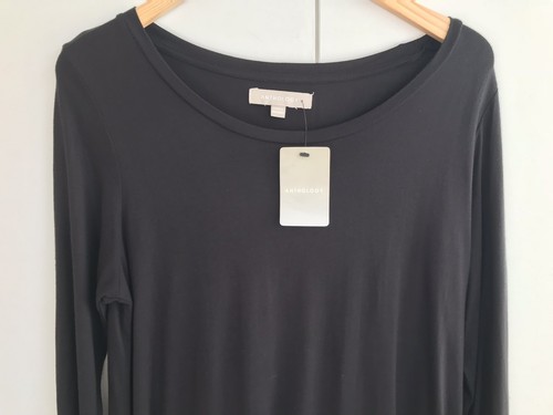 BNTW Anthology ladies black viscose loose dress size 12 eur 40 🖤 - Picture 5 of 12
