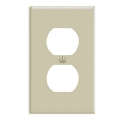 2-PK Polished Deluxe Chrome 1-Gang Receptacle Outlet Wall Plate Cover NEW Bell 