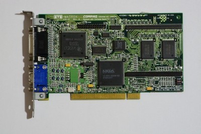Matrox Millennium | 2MB WRAM | 1x VGA, 1x DA-15