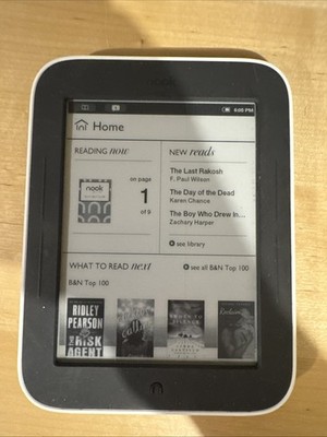 Nook Reader Barnes And Noble Model: Bnrv300 Used