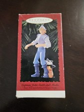 Disney Pocahontas John Smith & Meeko Hallmark Christmas Ornament Vintage NEW