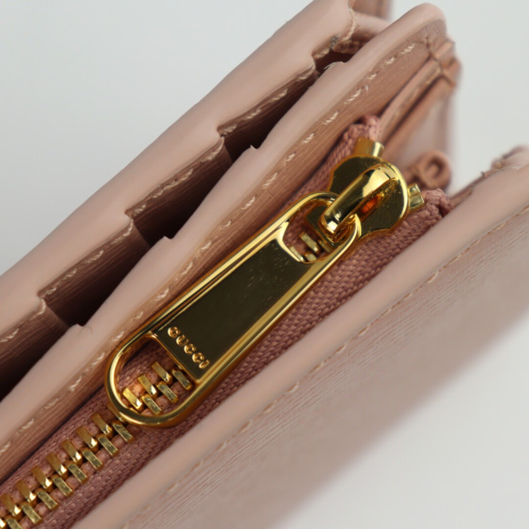 GUCCI Script Zip Around Wallet Two Fold Wallet 77… - image 6