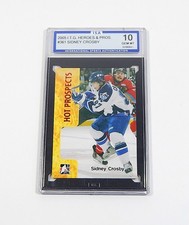 2005-06 ITG Heroes and Hot Prospects Sidney Crosby RC #361 Rookie ISA 10