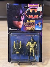 Vintage DC Batman Dark Knight Collection Tec-Shield Batman Figure 1990 Kenner #63120