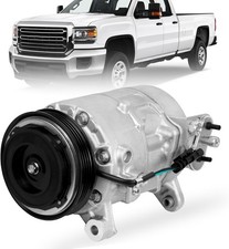Air Conditioner AC Compressor with Clutch Fit for Chevy Silverado 1500 GMC Sierr