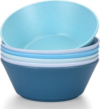 32 Ounce Cereal Bowls, Unbreakable Wheat Straw Fiber Bowl, Lightweight Kitchen