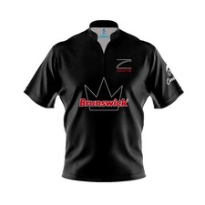 NEW Custom Name Brunswick Danger Zone Bowling Jersey - All Size