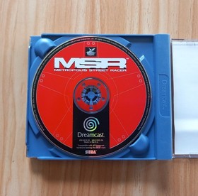 MSR Metropolis Street Racer Sega Dreamcast Video Game 2000