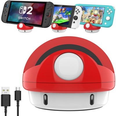 Tragbare Ladestation Dock für Nintendo Switch Lite OLED 2 mit USB-C Ladefunktion
