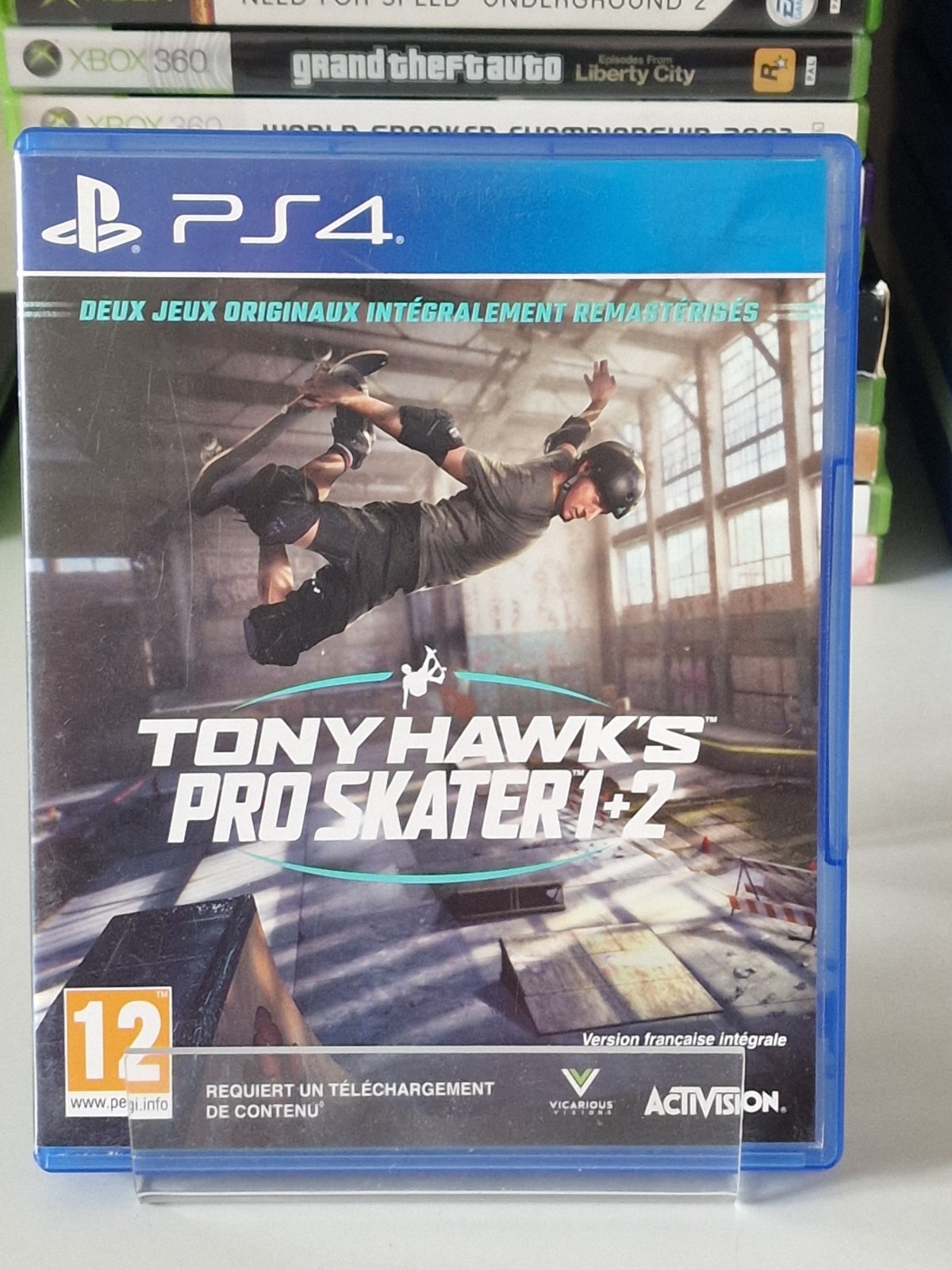 Tony Hawks Pro Skater 1 + 2 Sony Playstation 4 PS4 PAL FRENCH IMPORT