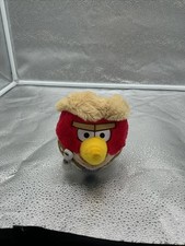 2012 Angry Birds Star Wars Luke Skywalker Red Bird 5" Plush Doll Commonwealth B3