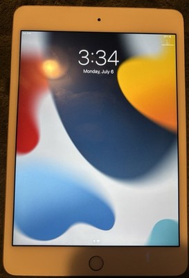 Used iPad Gold Mini 4 Generation 16GB WiFi Cellular
