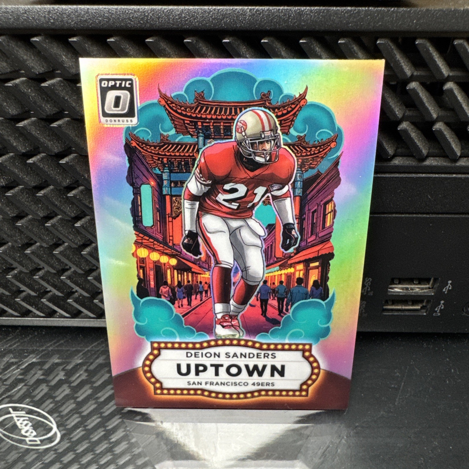 Deion Sanders 2025 Panini Donruss Optic Uptown SSP! Case Hit! NEW! Hot!