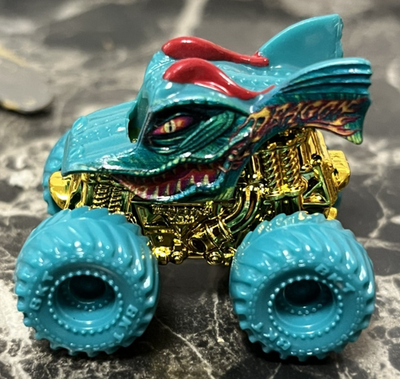 2025 Hot Wheels MONSTER JAM MINI Series #19 - ALL (4) Rare CHASES