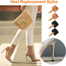 28 Pairs High Heel Replacement Tips,7 Sizes Heel Repair Caps with High Heel R...