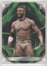 2019 Topps WWE Undisputed Green 33/50 Cedric Alexander #18 jd9