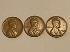 1947 S, 1948 S and 1949 S Lincoln Cents Very Nice