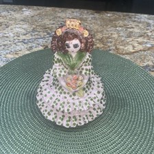 Adelina & Antonio Pottery Woman Doll Gypsy Muñeca Gitana Granada Spanish *Read