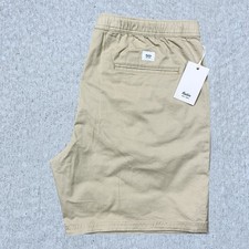 Katin Patio Corto Chino Coulisse Cotone Surf Skateboard Spiaggia Cachi Uomo 2XL