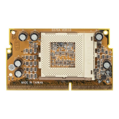 Adaptateur CPU D370A VER:1.0 SOCKET 370 À CARTE MÈRE SLOT 1 - Photo 2/3