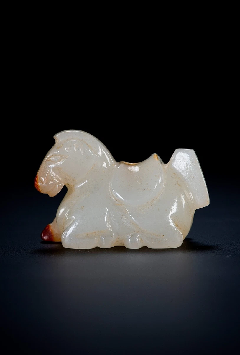 马白玉中国风雕像、雕像| eBay