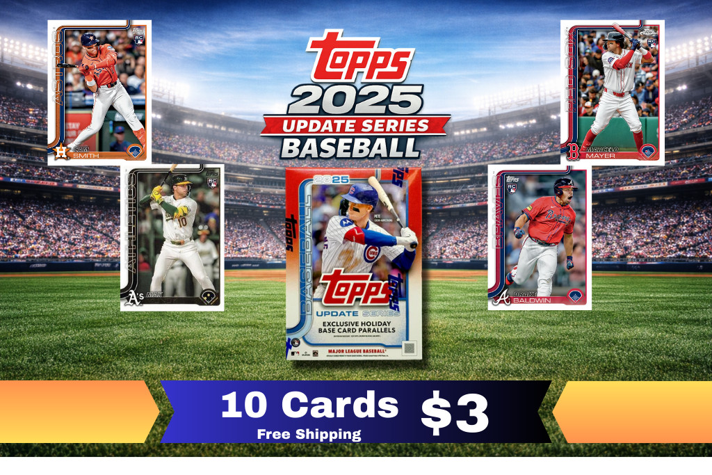 10-CARD BULK DEAL $3 - Topps 2025 Update Base Set US1-US175