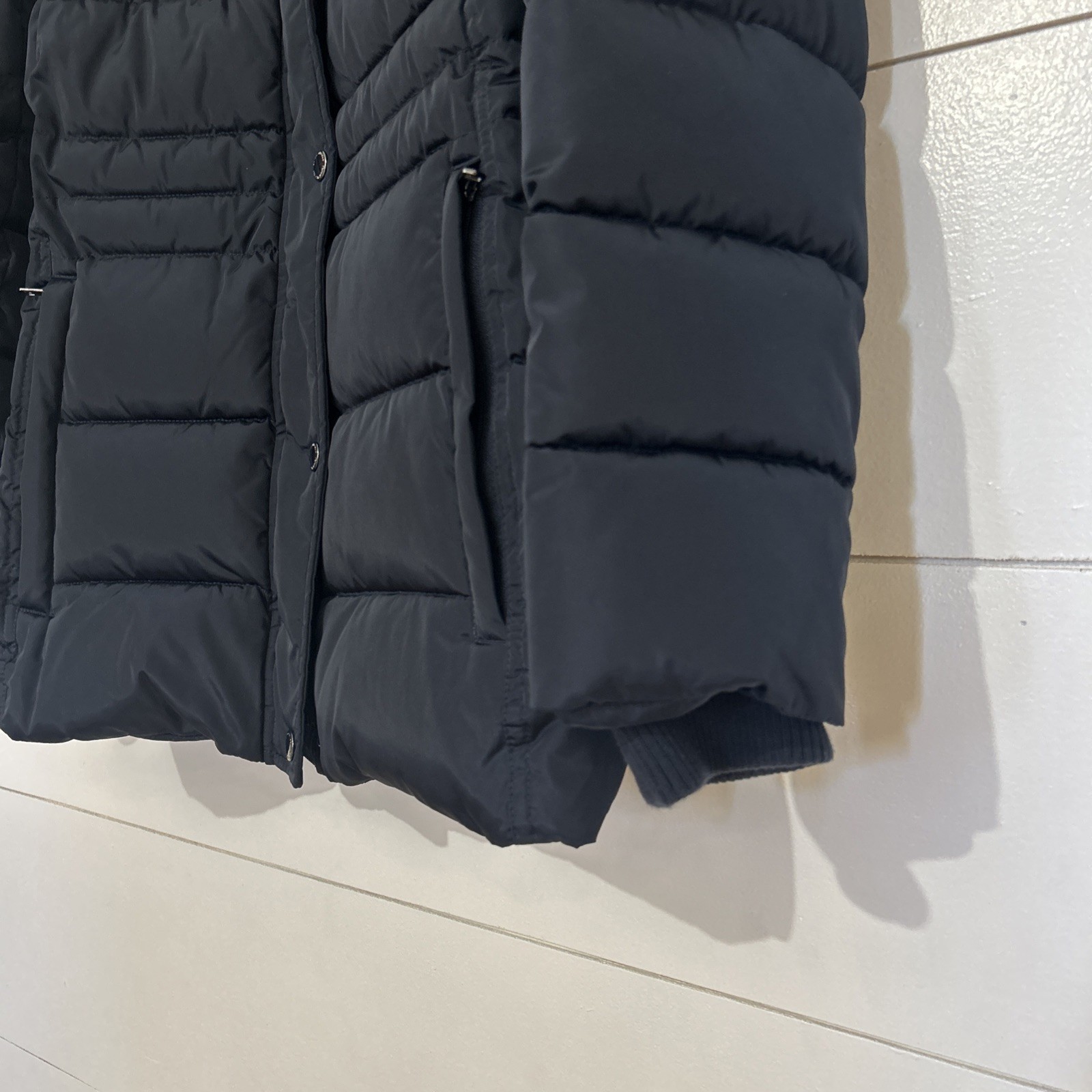 Tommy Hilfiger Down Women's Size Small Navy Blue Puffer Jacket thumbnail 7