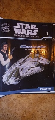 Star Wars Raumschiffe und Fahrzeuge Modelle mit Heft Top Zustand