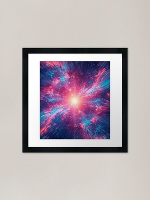 Colorful Sky Reamy Aesthetic Clo gerahmtes Wandbild Poster Leinwanddruck Bild