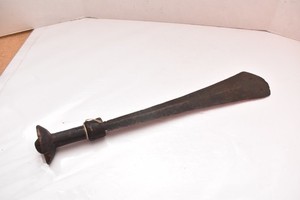 ATQ Bwagogambanza Ngulu Double Sickle Congo African Sword Weapon 22" Ngata OLD