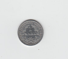 Kaiserreich 1 Mark 1892  F vz+  Silber
