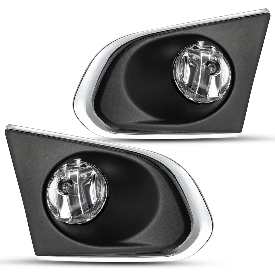 For 2013-2016 Chevy Trax Bumper Fog Lights w/Switch+Blub+Wiring+Ralay+Bezel - Image 2 of 4