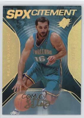 2006-07 SPx SPXcitement Spectrum Auto /10 Peja Stojakovic #SPX-62 Auto 0dj8