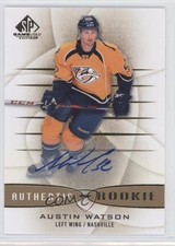 2013-14 SP Game Used Edition Authentic Rookies Gold Austin Watson #116 Auto 0f8