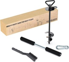 Heavy Duty Dog Tie Out Stake with Swivel