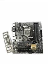 Asus Q170M-C LGA1151 DDR4 Micro ATX Motherboard HDMI DP VGA DVI  w/ IO Shield -