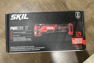 NEW-SKIL 12V Cordless Brushless Variable speed 40-Piece Oscillating Multi-Tool