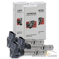3X Hitachi ZÜNdspule FüR Seat Cordoba Ibiza Skoda Fabia VW Polo 6R 9N 1.2 12V