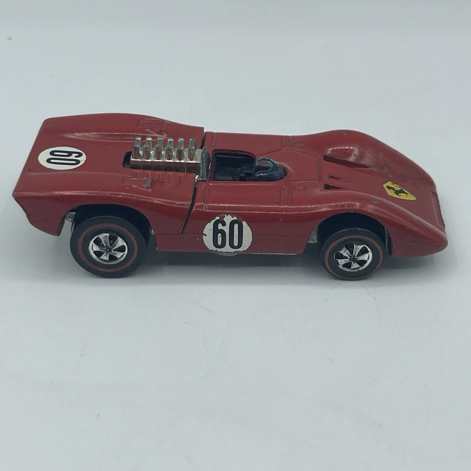 HOT WHEELS REDLINE 1969 FERRARI 312P ORIGINAL DIECAST MATTEL COCHE DE COLECCIONISTA Foto 2 de 4