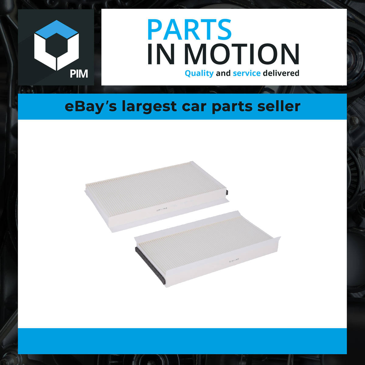 Pollen / Cabin Filter fits BMW 535D E60, E61 3.0D 04 to 10 Blue Print Quality - Image 5
