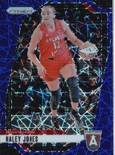 2024 Panini Prizm WNBA #2 Haley Jones Blue Velocity Prizms