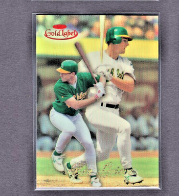 1998 TOPPS GOLD CLASS 3 RED LABEL MISSING SERIAL #79 BEN GRIEVE A'S RC MINT SSP