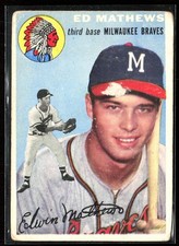 Top 10 Eddie Mathews Baseball Cards 28