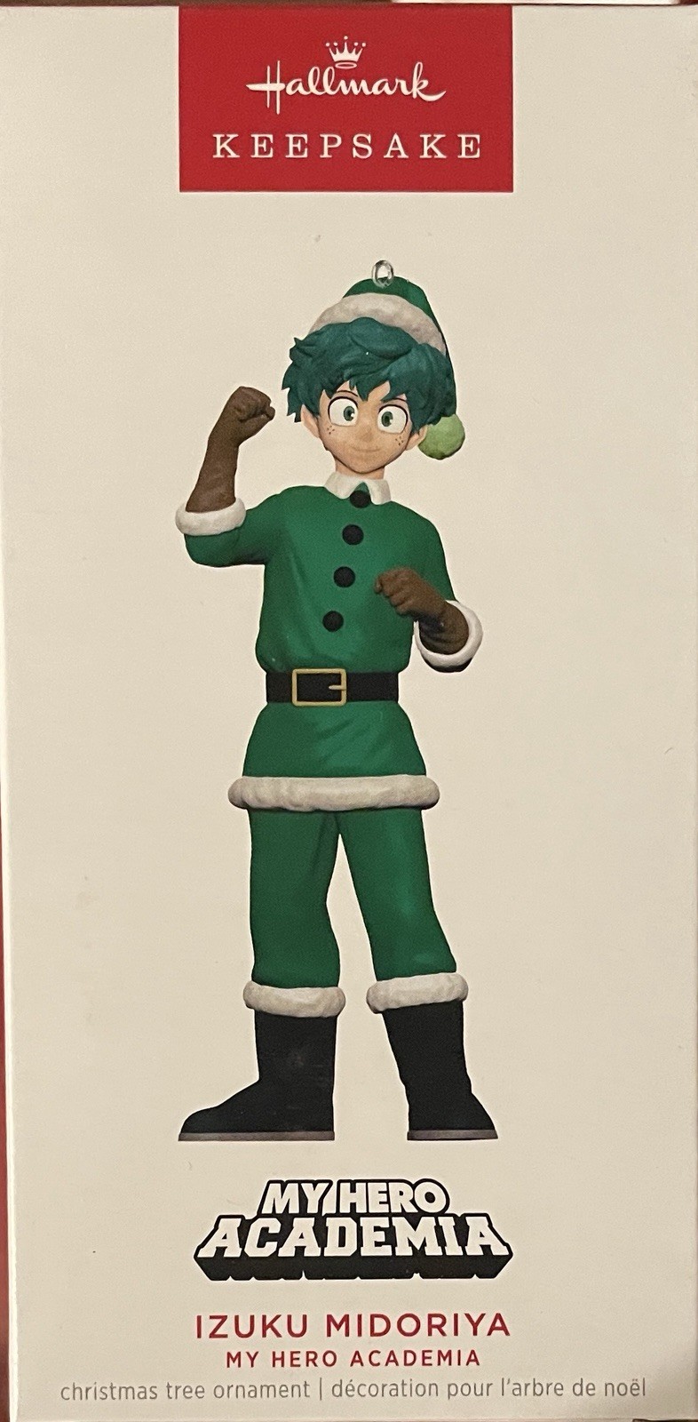 Hallmark Keepsake Christmas Ornament My Hero Academia Izuku Midoriya 2023 New