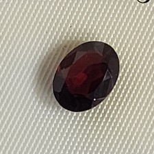 Vintage Red Garnet Stone Loose Package Cut Fine Jewelers